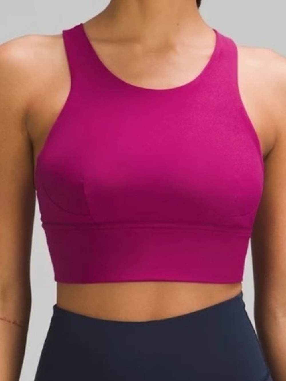 Lululemon Wunder Train long line sports bra